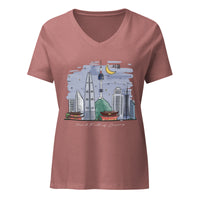 Seoul Full of Dreams Women's V-Neck T-Shirt