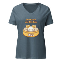 I'm All That and Dim Sum Women's V-Neck T-Shirt