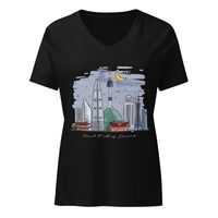 Seoul Full of Dreams Women's V-Neck T-Shirt