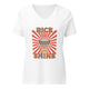 Rice and Shine Women's V-Neck T-Shirt